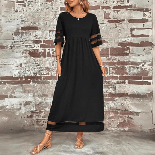Elaria | Flattering Elegance Dress With Tummy Coverage