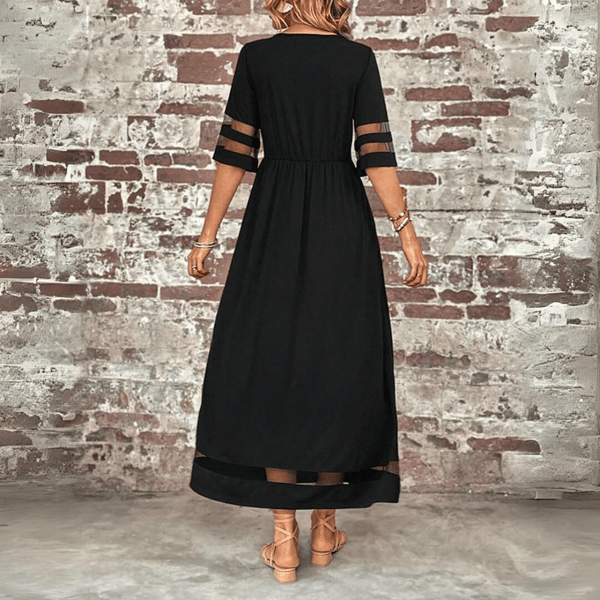 Elaria | Flattering Elegance Dress With Tummy Coverage