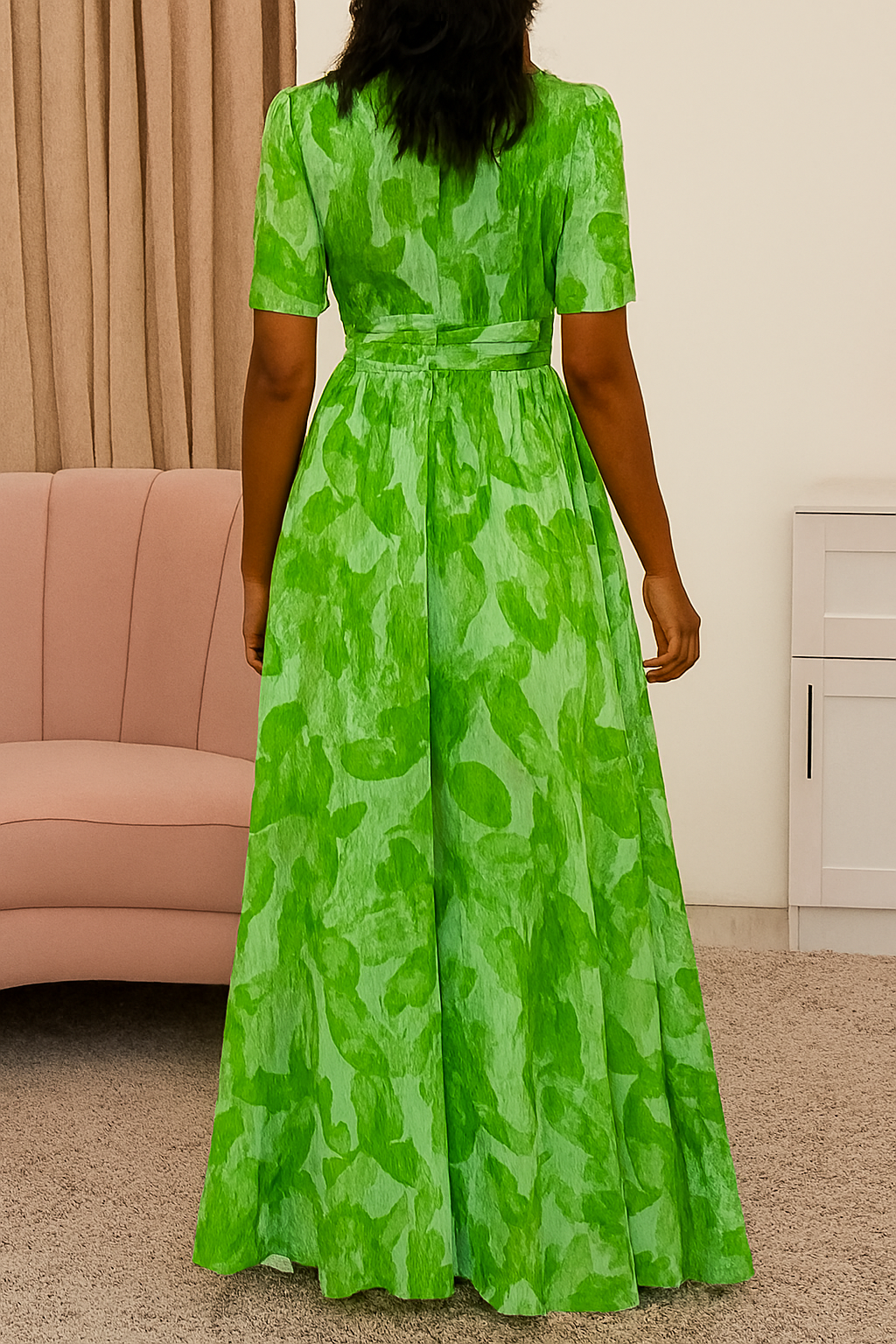 Camellia – Whispering Florals Dress